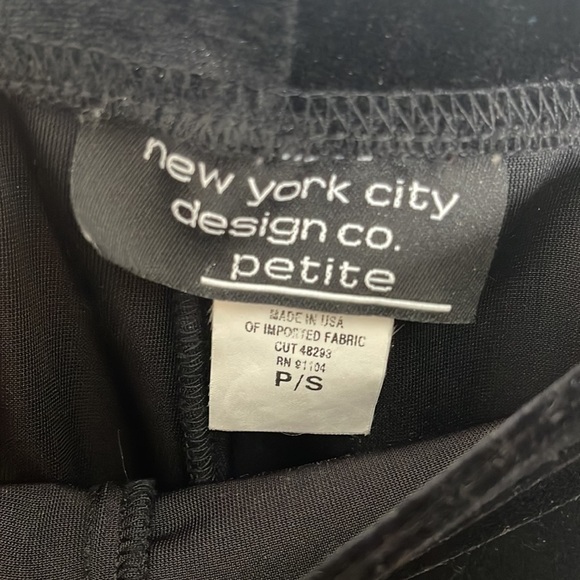 ❤️ 🆕 NEW YORK CITY DESIGN CO Pants Size PS - Picture 4 of 4